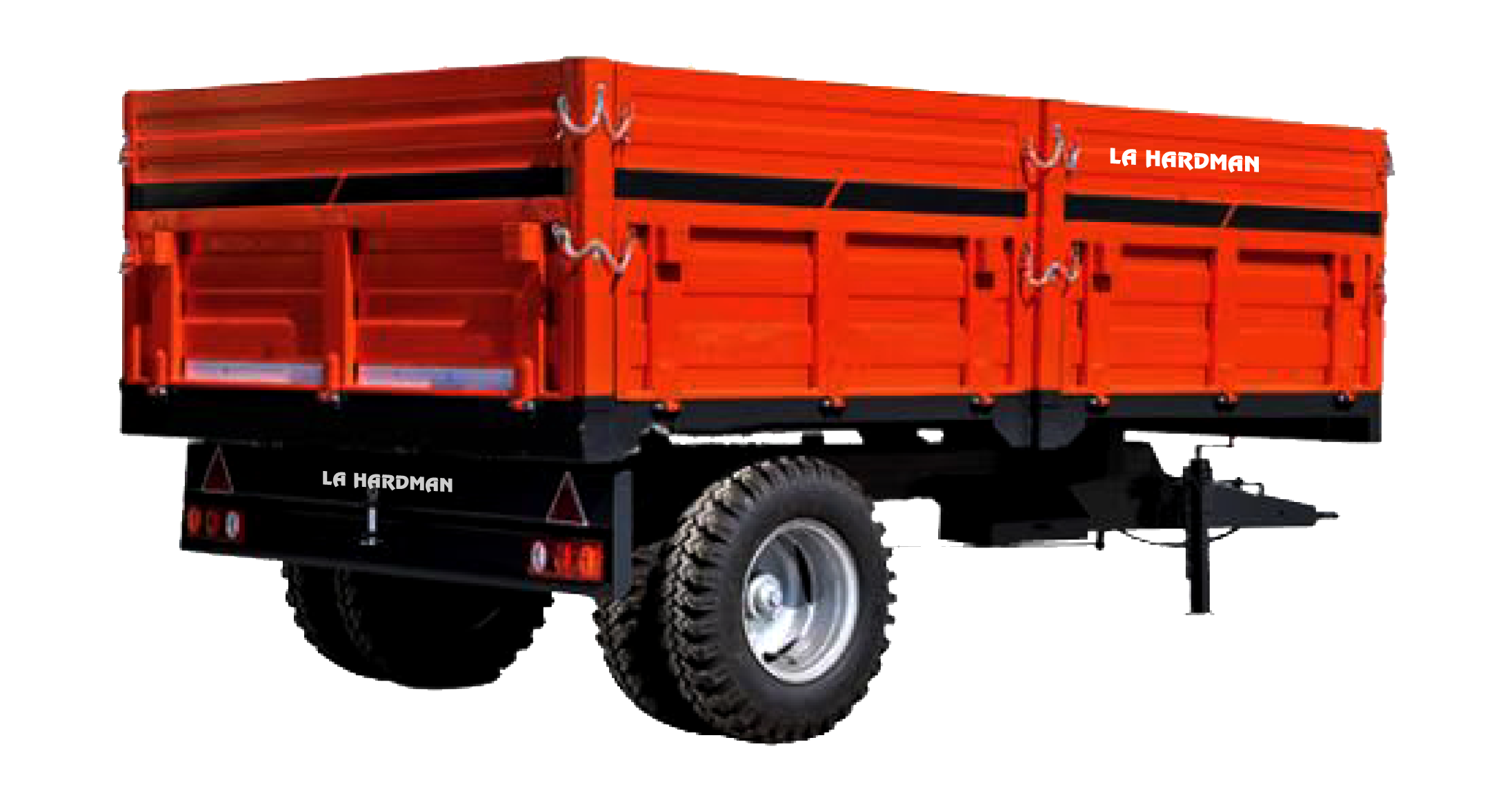 Hydraulic Tipping Trailer 9 Ton Capacity Single Axle 4 Wheel